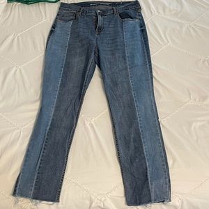 Old Navy Patchwork Jeans